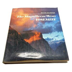 the magnificent west yosemite hardcover book by Milton Goldstein English READ